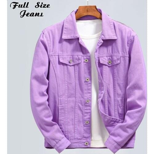 Plus Size Candy Color Cowgirl Denim Jackets 4xl Womens Spring Men Bomber Jean Jacket Ladies Coats Oversized Casual Couple Outfit