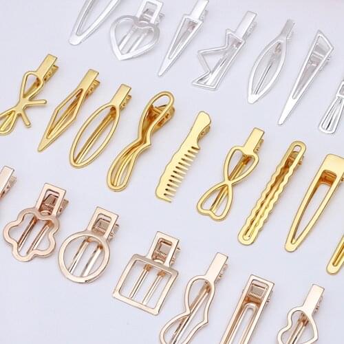 Various styles Handmade Hair Clips Pin Collection for Women Fashion Geometric Barrettes Headwear Girls Hairpins Hair Accessories