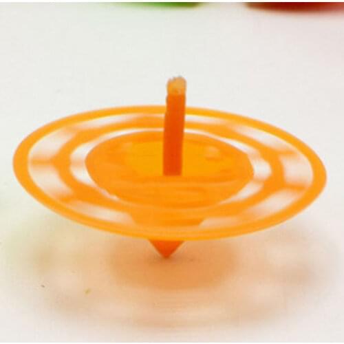 100pcs Simple Mini Spinning Top Gyro For Kids Fashion Classic Toys Greative Birthday Gift