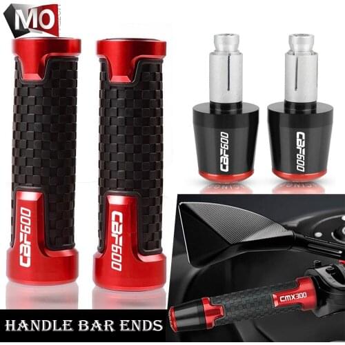 7/8'' 22mm CNC Motorcycle handle bar grip ends hand grip end For HONDA CBF600 SA CBF 600 2006-2021 2008 2009 2010 2011 2012 2013