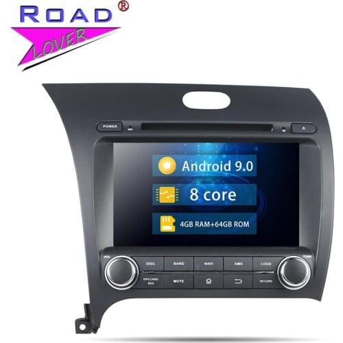 Car Radio Android 9.0 DVD Player Autoradio For KIA Cerato K3 Forte 2013 Stereo GPS Navigation Magnitol 2Din Octa Core Car Unit