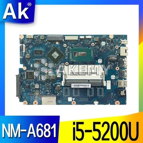 For Lenovo Ideapad 100-15IBD 100 15IBD CG410 CG510 NM-A681 Motherboard i5-5200U 920M 1GB