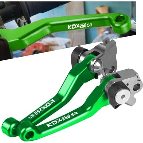 For Kawasaki KDX 250 KDX250SR 1992-1994 1993 1994 CNC Motorcycle Motocross Pit Dirt Bike Pivot Brake Clutch Levers KDX250 SR KDX