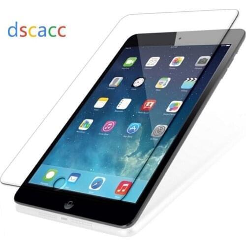 Dscacc For New ipad pro 2018 12.9 /11/10.5/12.9 ipad mini 2 3 4 tempered glass screen protector with retail packing 50pcs