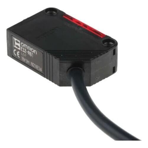 E3Z-R61 Retro-Reflective Photoelectric Sensor 100 mm → 4 m Detection Range NPN IP69K Block Style E3ZR612M