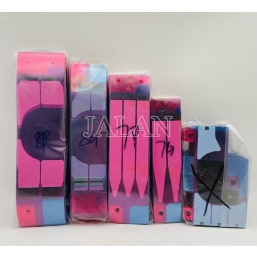 50pcs Battery adhesive for iphone X 5S 6 7 8 6p 7p 8p battery protect with waterproof case back cover glue sticker