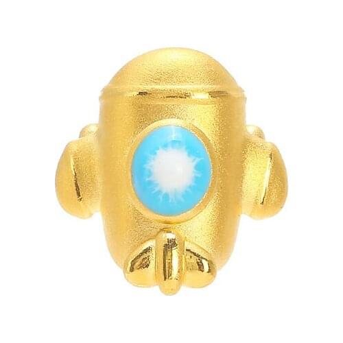 Best Gold 24K Yellow Gold Bracelet 3D Hard Gold Airplane Bracelet 999 Gold Bracelet