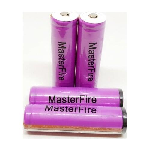 MasterFire 8pcs/lot Original Sanyo Protected 3.7V 3000mAh 18650 Rechargeable Battery Cells UR18650ZTA Lithium Batteries with PCB