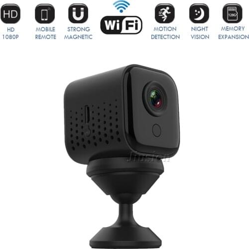 Wifi Mini Camera Gizli Secret Body Kamera Small Camara Night Vision Security Home Surveillance Micro Cam Suppport Hidden SD Card