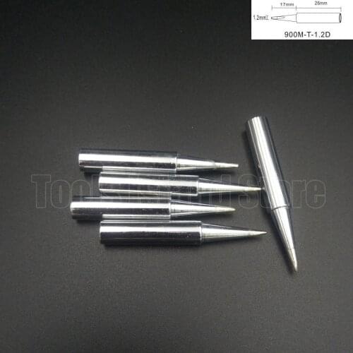 900M-T-1.2D Soldering iron tip for Hakko Saike aoyue yihua cxg 936D 936 852d+ 909D 900M-T-1.2D solder iron repairing
