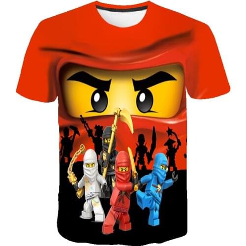 2021 new Anime t shirt for boys printed 3d cartoon t-shirt summer childrens clothing boys short sleeve T-shirt kids sweatshirt