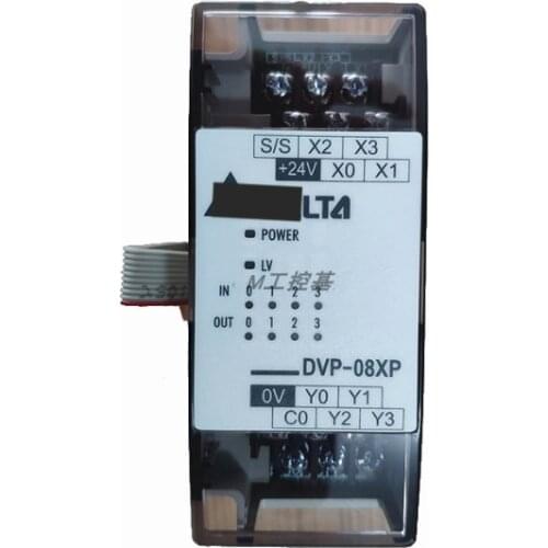 New Original Programmable Controller Module DVP08XP11R 8 Point 4DI 4DO Relay High-Quality