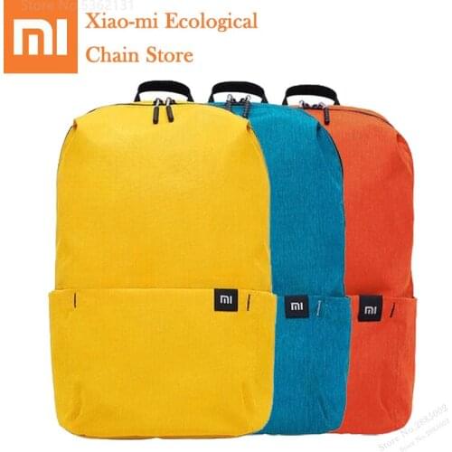 Original Xiaomi 10L Backpack Leisure Sports Chest Pack Light Bags Small Package Travel Bag 8 Colors Colorful Shoulder Rucksack