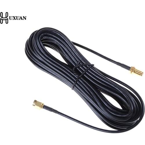 6m RP-SMA Extension Cable Professional WiFi Antenna Router Standard RG174 Stable Signal Male Female Wire Coaxial Computer