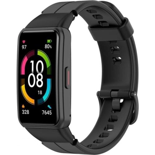 16mm Watch Belt Waterproof Easy Installation Breathable Replaceable Sports Wristwatch Strap for Huawei Band 6