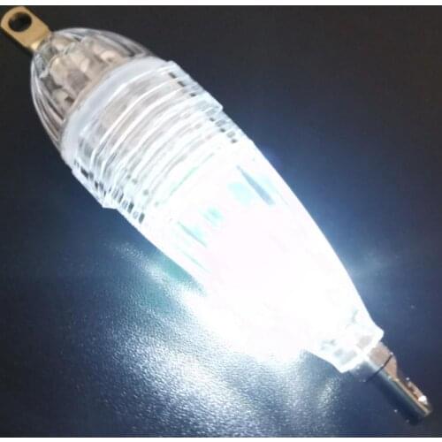 Mini Fishing Lure Light LED Deep Drop Underwater Eye Shape Fishing Squid Fishing Bait Luminous Lure For Attracting Fish