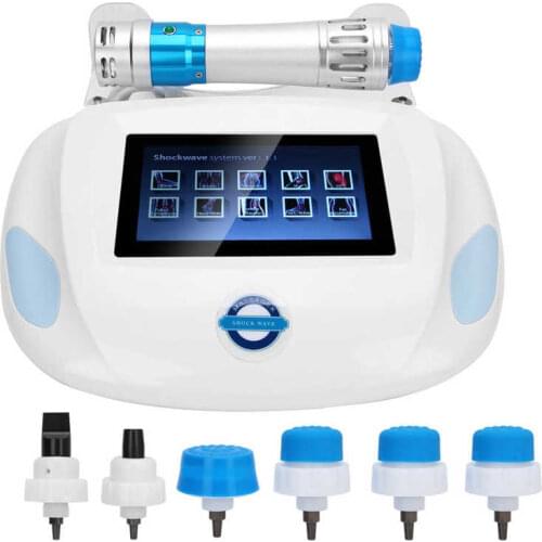 Touch Screen Shockwave Therapy Machine Shock Massage Gun ED Treatment Pain Relief Physiotherapy Extracorporeal Massager