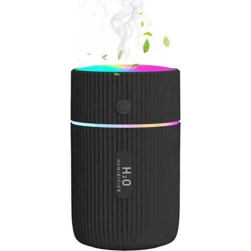 USB Electric Air Humidifier Purifier Mist Maker LED Night Light Aroma Oil Diffuser 4Colors 2 Modes Ultra-quiet For Bedroom Car