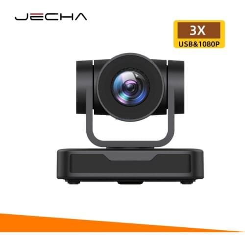 Jecha jc3u 1080p60fps Conference System webCam PTZ Camera 3X Zoom USB Output Video Conference System webCam