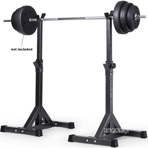 High-quality Adjustable Squat Stand Split Barbell Rack Barbell Squat Body Frame Weight Lifting Barbell Rack Fitness Equipments