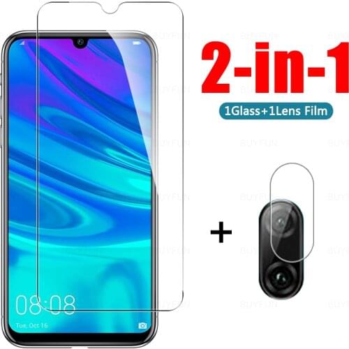 2-in-1 Tempered Glass For Huawei P Smart 2019 P Smart Plus 2019 P Smart2020 Screen Protector For Huawei P Smart Z Nova 7 SE Lens