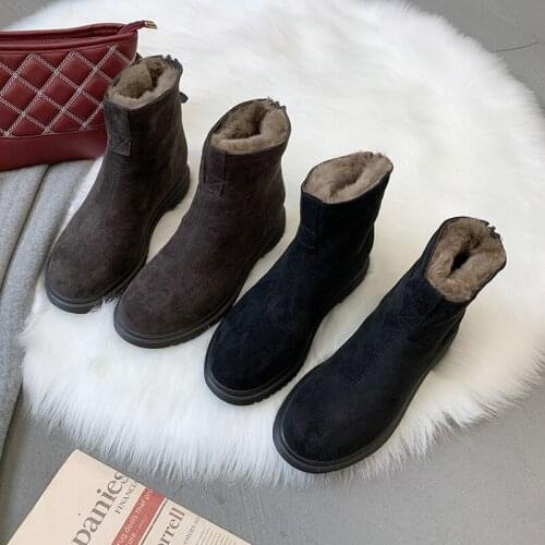 Women boots black zipper boots warm wild thick wind Boots Metal decoration Ankle Boots Womens boots winter new knight U11-97