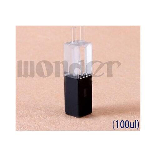 100ul 10mm Path Length Quartz Flow Cuvette With Glass Tube(100ul)