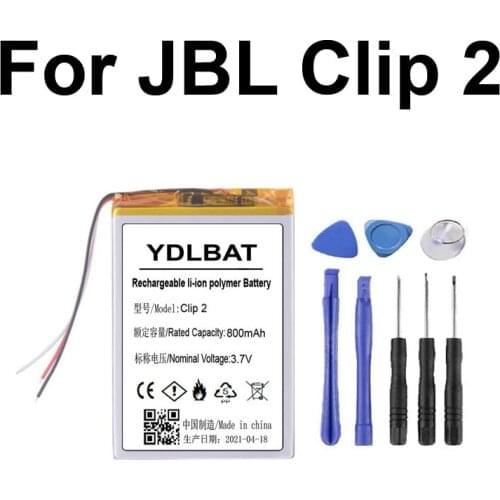GSP383555 Battery for JBL Clip 2, Clip 2 AN, CLIP2BLKAM, CS056US, P04405201 Batteries