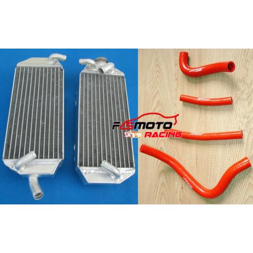 Aluminum radiator+yellow hose for Suzuki RM250 RM 250 96 97 98 99 00 1996 19971 1998 1999 2000