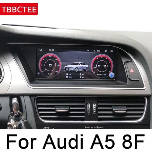 For Audi A5 8T 8F 2008~2016 MMI Car Radio GPS Android Navigation AUX Stereo multimedia HD touch screen original style Map WIFI