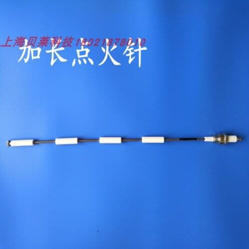 Ion Needle Industrial Spark Plug Gas Furnace Ignition Rod Two-section Plum Blossom Head Ceramic Tube Ignition Electrode