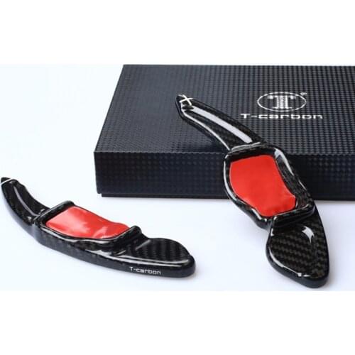 Carbon steering wheel DSG paddle shifters for Skoda Octavia VRS 2014 2015 2016 2017 2018 Paddle Gearbox Car Accessories Covers