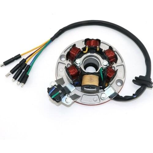 12V AC Ignition Magneto Stator Kit With Light For YINXIANG YX 140cc 150cc 160cc KAYO BSE SDG SSR Pitsterpro Dirt Bike