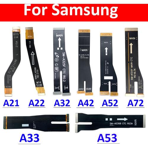 New Main Board Motherboard Connector Board Flex Cable For Samsung A32 A325F / A42 A425F / A52 A525F