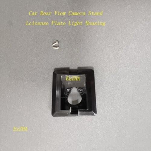 EzZHA Car Rear View Camera Bracket License Plate Light Housing Mount For Toyota Land Cruiser Prado 150 LC150 2009 2010-2017