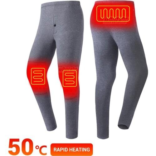 Heated Jacket Warm Pants Womens USB Thermal Underwear Heated Vest Suit Waistcoat Hiking Ski Hunting Equipment Clothing Winter