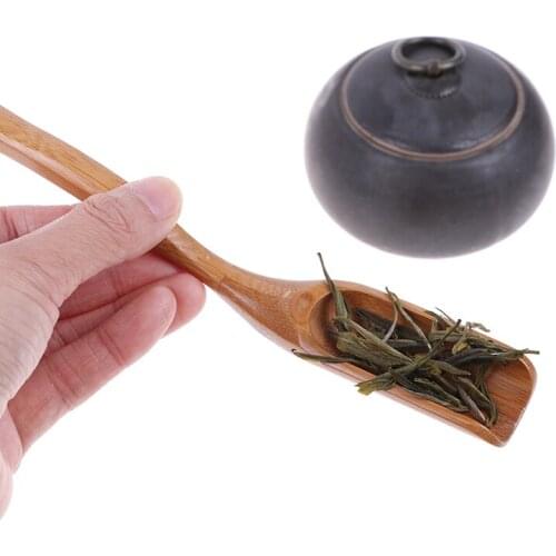 Tea Coffee Honey Sauce Spoon Bamboo Tea Scoop Shovel Matcha Powder Teaspoon Scoop Chinese Kung Fu Tool Tea Leaves Chooser Holder