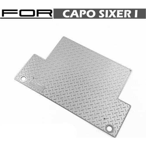 Rc Toys Model Car Body Boot Decorative Anti-Skid Plate For 1:6 Scale RC Crawler Truck CAPO SIXER SAMURAI JIMNY Upgrade Accessory