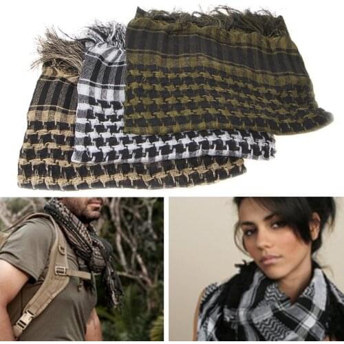 New Military Tactical Keffiyeh Arab Scarf Hunting Cycling Shawl Head Wrap Army Camo Outdoor accessory