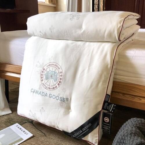 New Modal Handmade Hotel Silk Quilt Thickened Warm Quilt with Core All Cotton Spring Autumn Winter Comforters Weighted Blanket