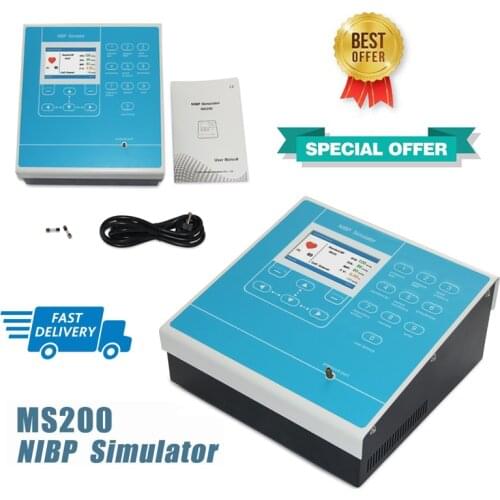 MS200 New NIBP Simulator,Blood Pressure Simulation,,Heart Rate/Pressure Measurement NIBP Blood Pressure Patient BP Simulator