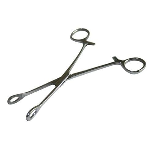 Hot item Stainless Steel Ear Lip Navel Nose Tongue Septum Forceps Clamp Body Piercing Pliers Tool Silver color Tattoo Accessorie