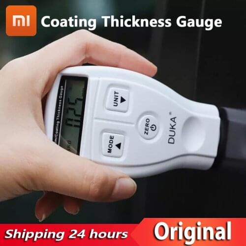 YOUPIN DUKA CH-1 Portable Coating Thickness Gauge Car Paint Thickness Measurement Tool LCD Screen Auto Identification Substrate
