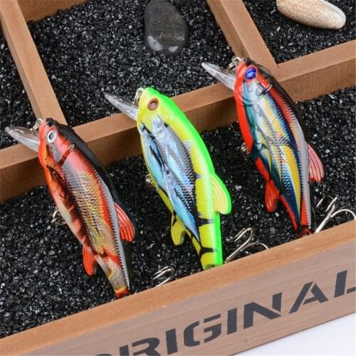 1pcs Minnow Fishing Lure 10.9g 8cm Hard Crankbait Wobblers With Treble Hooks Fly Fishing Bait Carp Fishing Tackle Fake Lure
