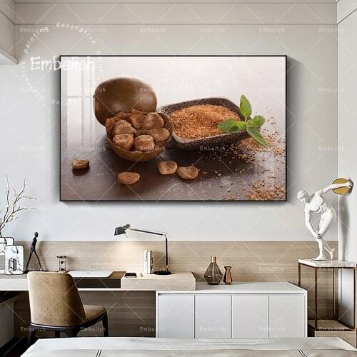 Embelish Monk Fruit And Sugar Food Wal Pictures For Modern Home Kitchen Decor Living Room Artworks Wall HD Spray Canvas Painting