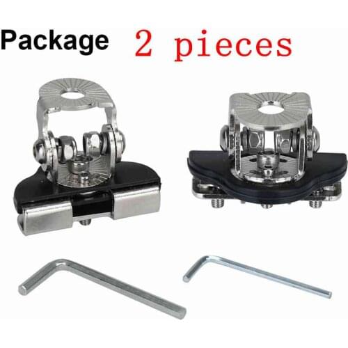 2pcs Universal Car 4X4 4WD A Pillar Hood LED Work Light Bar Mount Bracket Clamp Holder Steel Offroad Holder