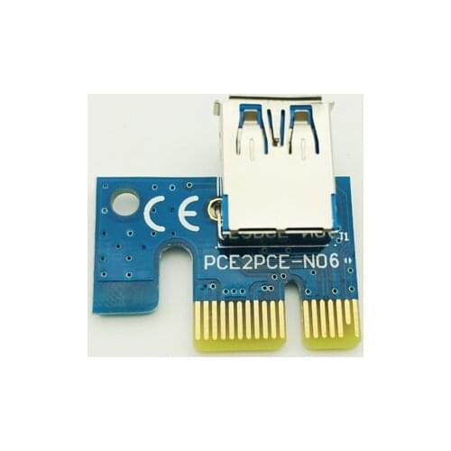 High Speed USB 3.0 Port PCI-E 1x 4x 8x 16x PCIe PCI Express 1x Extender Riser Card Adapter For BTC ETH EOS Bitcoin Miner Mining