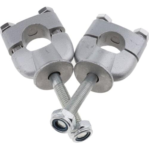1 Pair 7/8' 22mm Motorcycle Handle Bar Riser Handlebar Clamp Back Move Mount Adapter Motorcycle Handlebar Universal