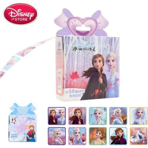 Disney Frozen 2 Stickers New Princess Stickers Belle Snow White Anna Elsa Stickers for Kids Girls Toys Gift DIY Chirstmas Gift