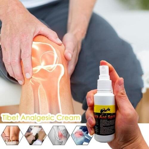AICHUN Wild Black ant Essential Oils Acesodyne Cold Compress Rheumatism Lumbago Knee Trauma Spray Oils 85ml